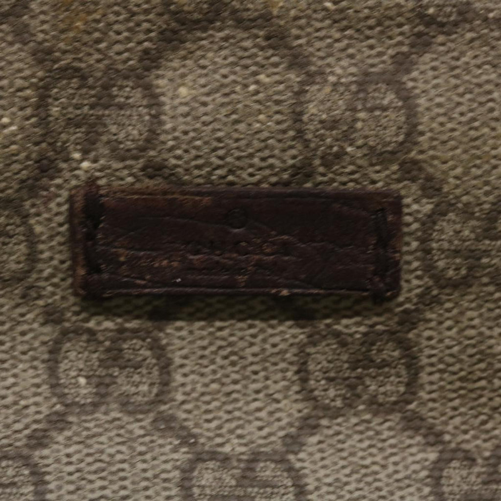 GUCCI GG Canvas Shoulder Bag Beige 141626467891 tb395