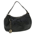 GUCCI Guccissima Shoulder Bag Black 232955 tb522