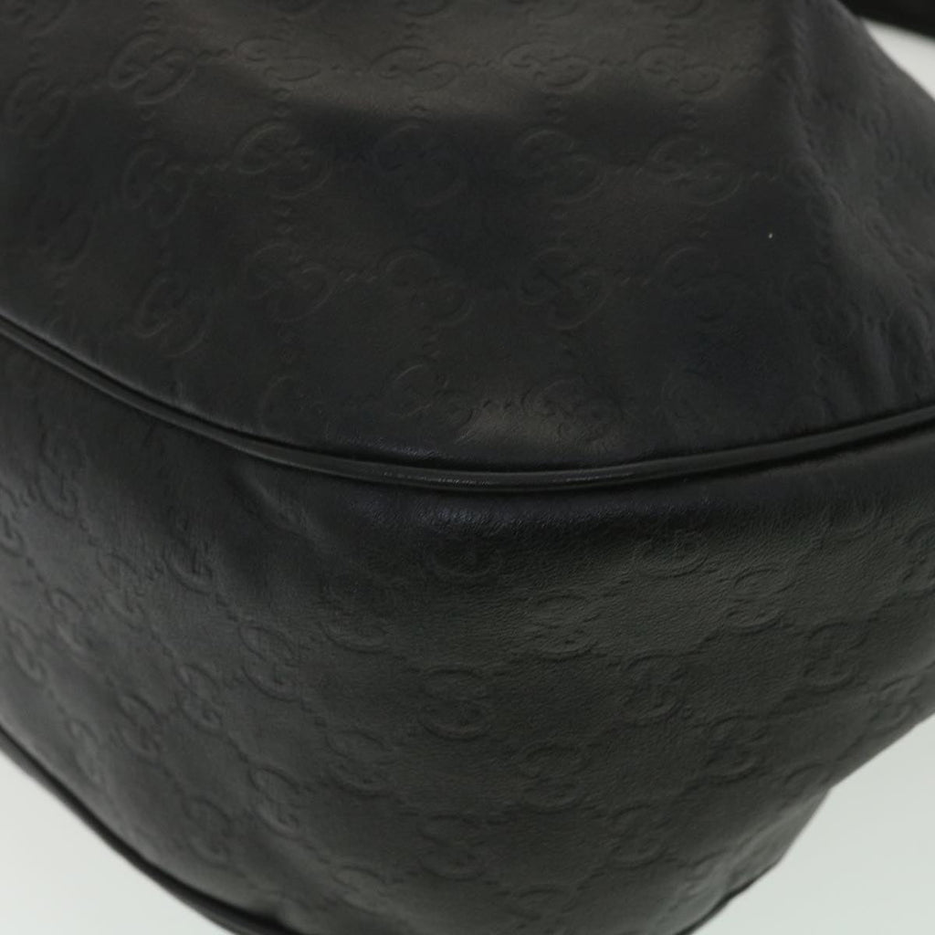 GUCCI Guccissima Shoulder Bag Black 232955 tb522
