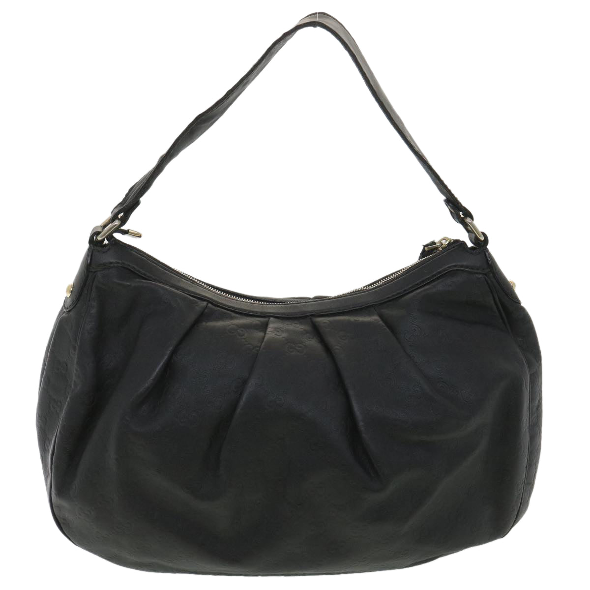 GUCCI Guccissima Shoulder Bag Black 232955 tb522