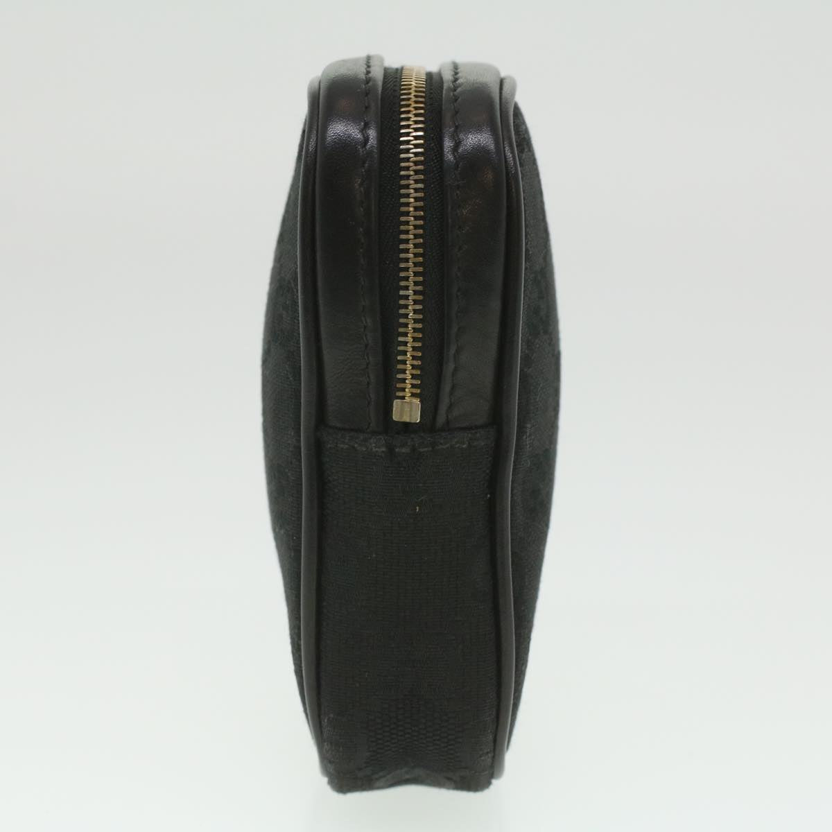 GUCCI GG Canvas Cigarette Case Black 115249 tb530