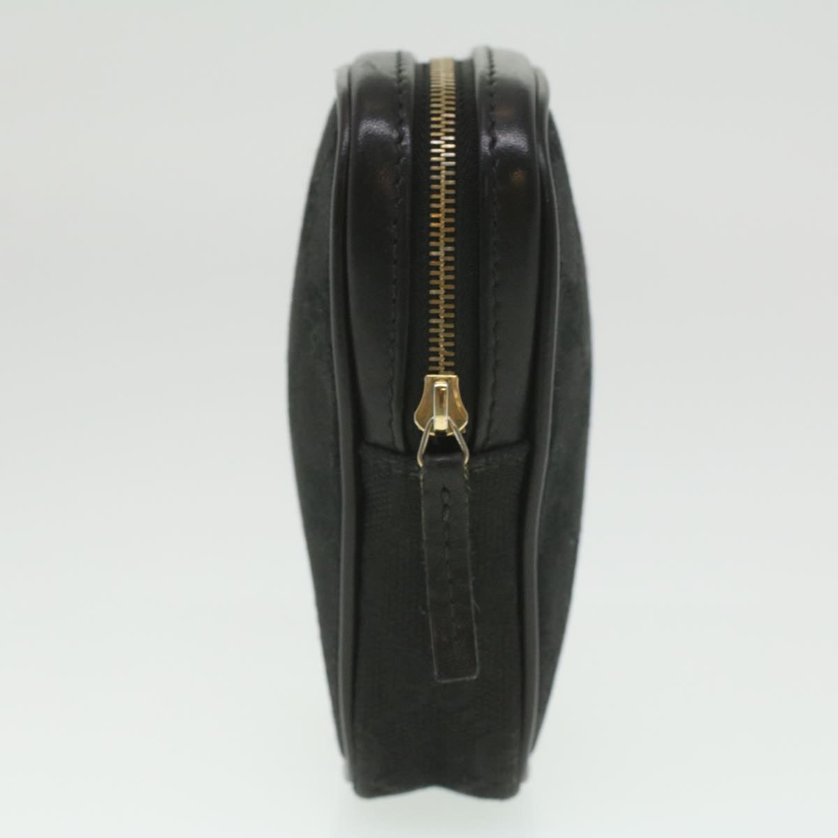 GUCCI GG Canvas Cigarette Case Black 115249 tb530