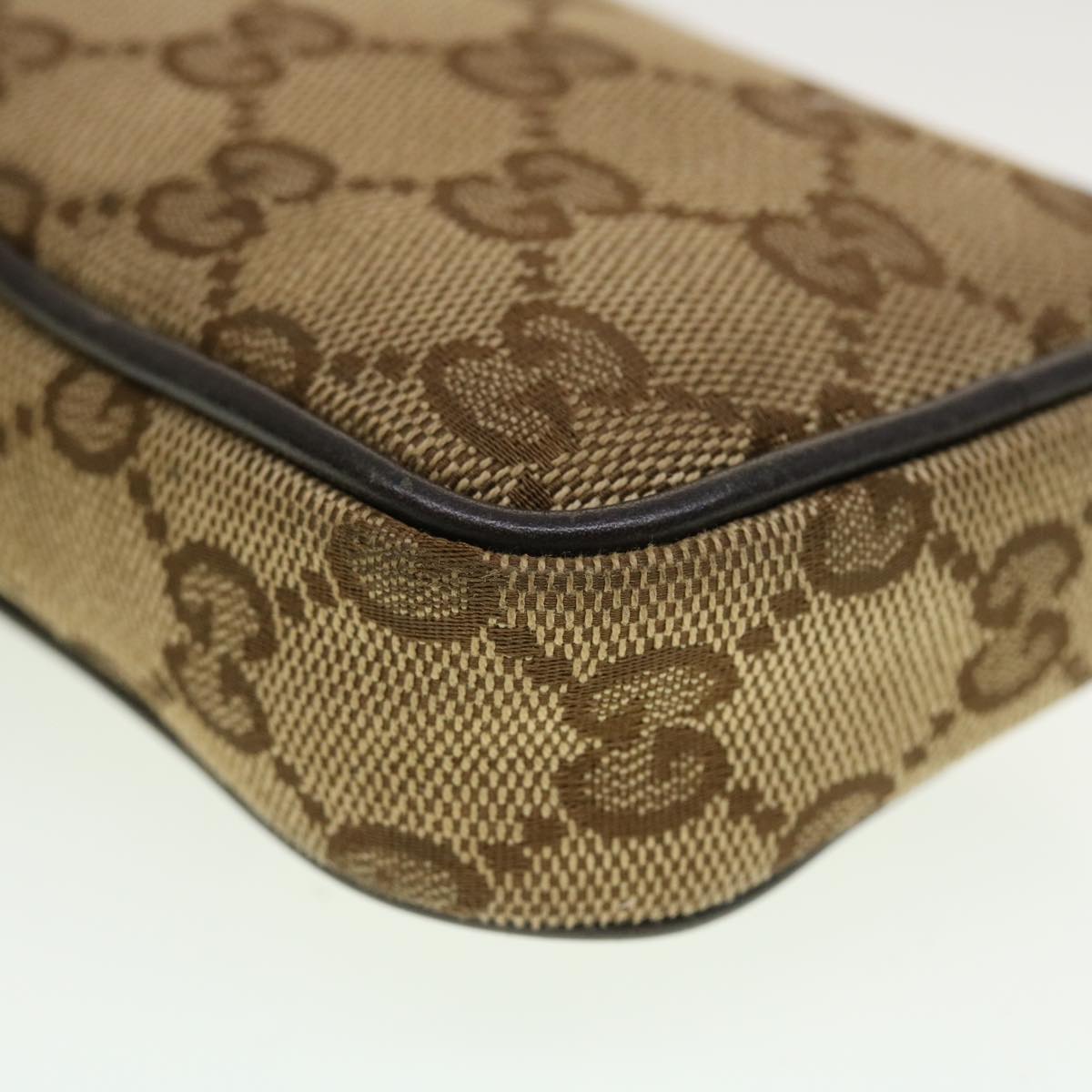 GUCCI GG Canvas Cigarette Case Beige 115249 tb636
