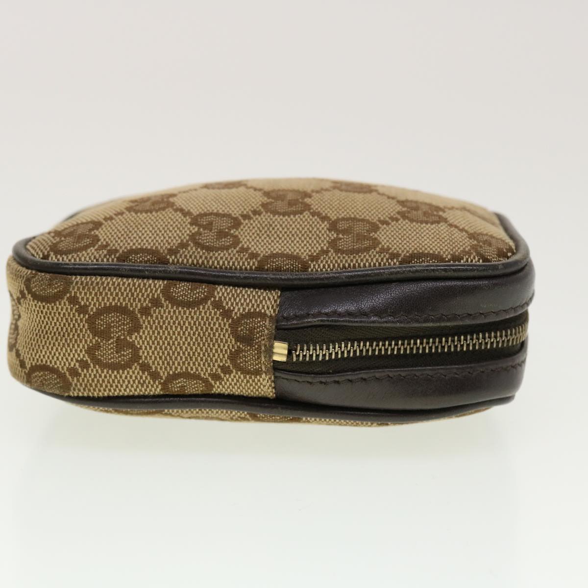 GUCCI GG Canvas Cigarette Case Beige 115249 tb636