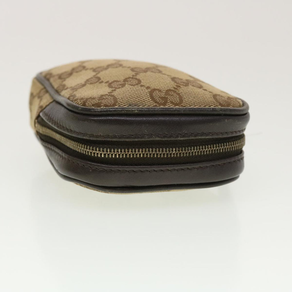 GUCCI GG Canvas Cigarette Case Beige 115249 tb636