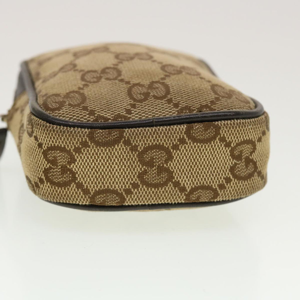 GUCCI GG Canvas Cigarette Case Beige 115249 tb636