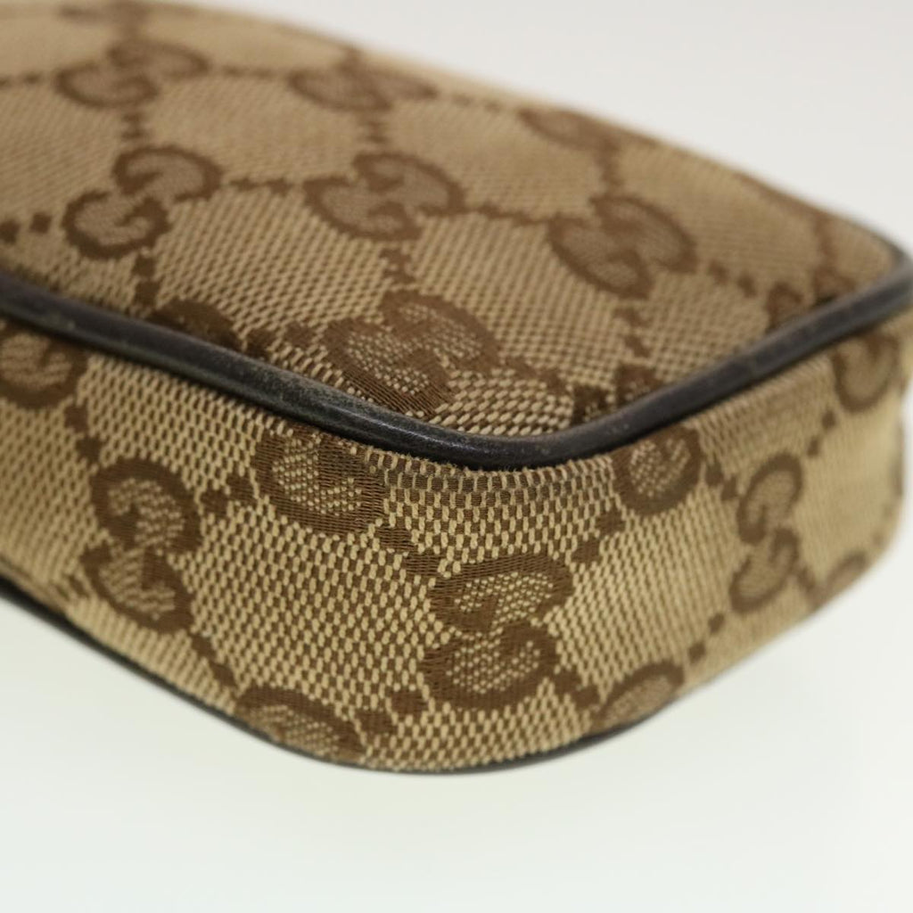 GUCCI GG Canvas Cigarette Case Beige 115249 tb636