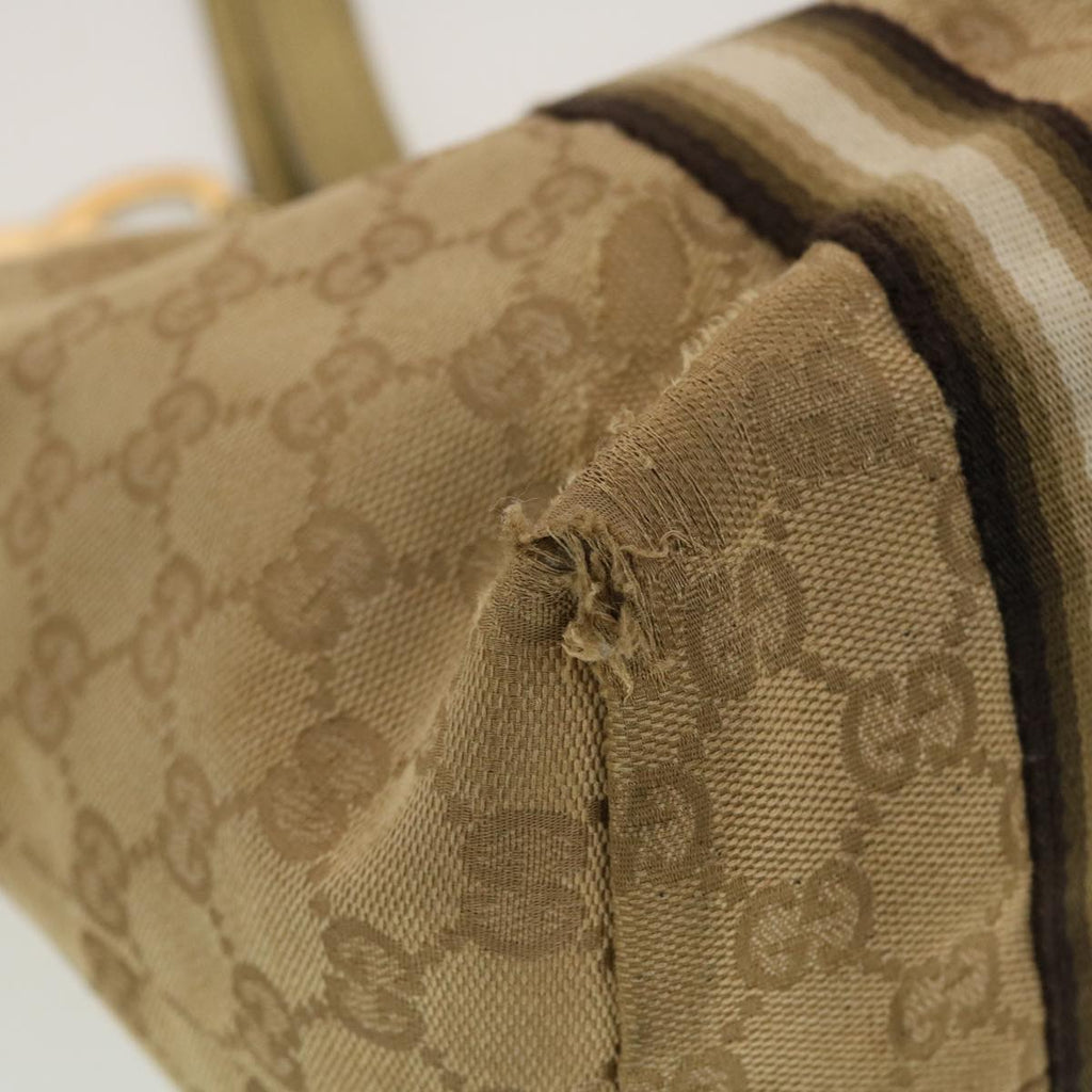 GUCCI GG Canvas Web Sherry Line Hand Bag 2Set Black Red beige tb658