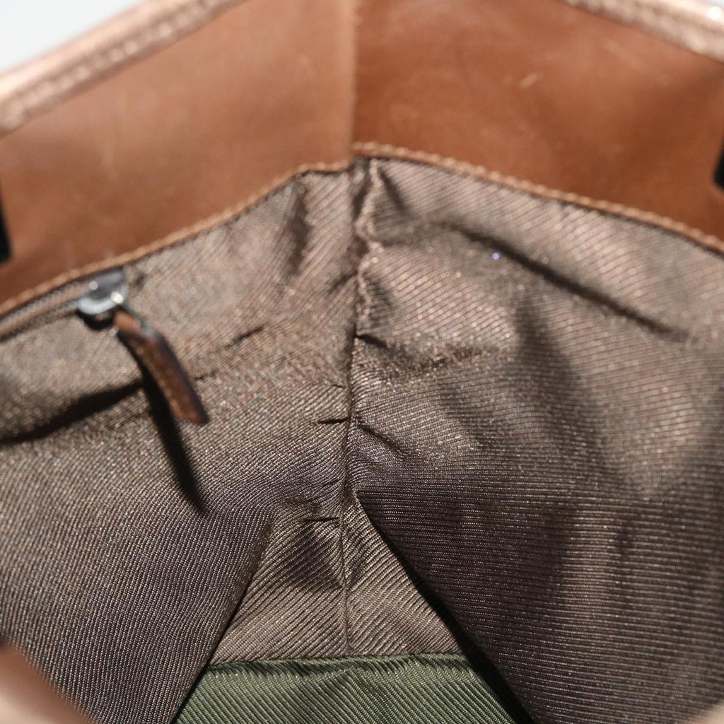 GUCCI GG Canvas Tote Bag Purple Brown 31244 tb674