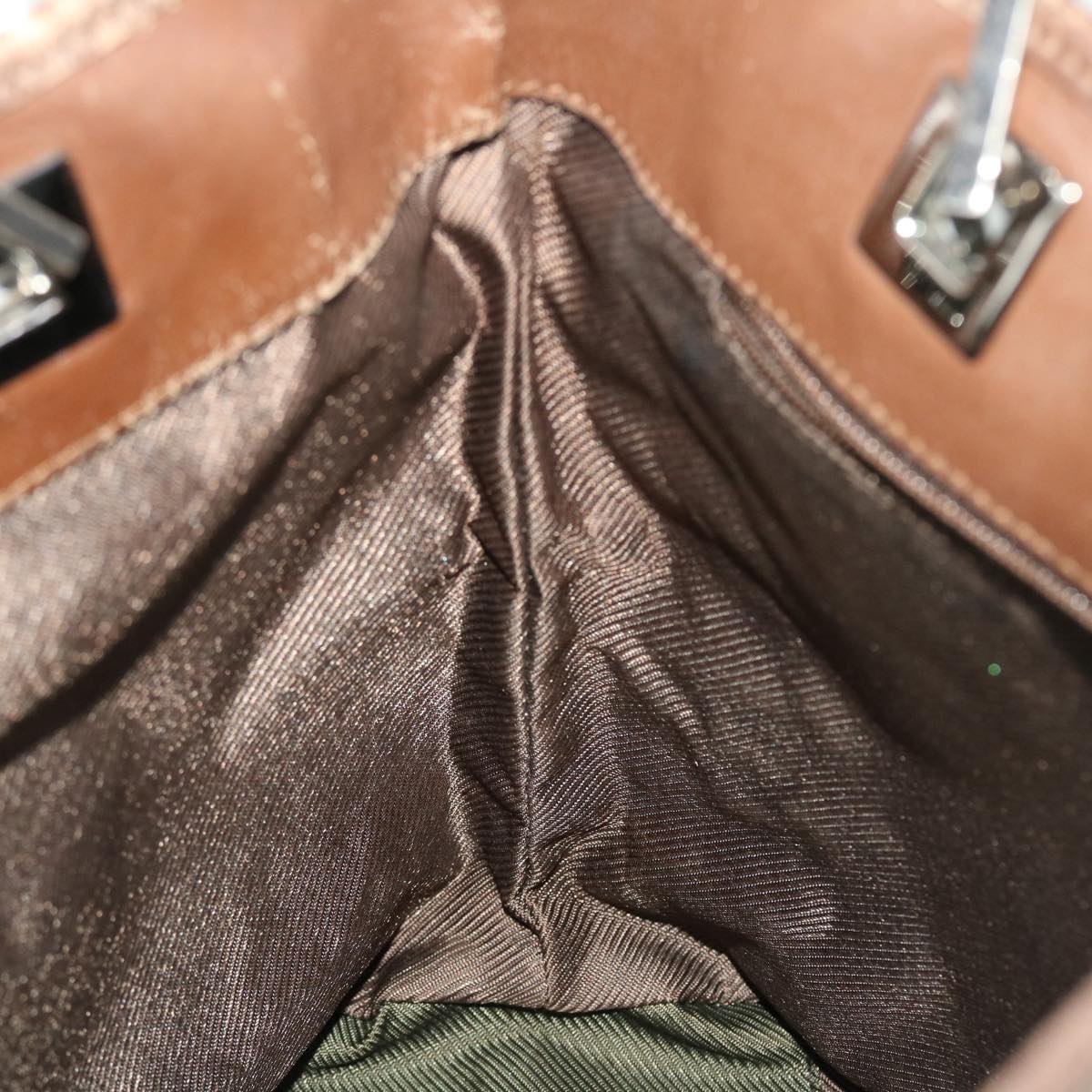 GUCCI GG Canvas Tote Bag Purple Brown 31244 tb674