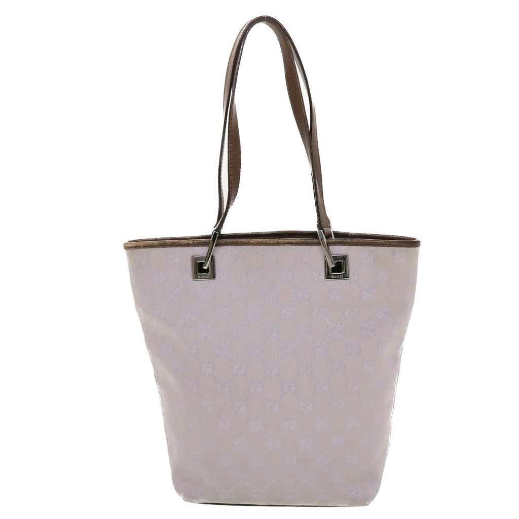 GUCCI GG Canvas Tote Bag Purple Brown 31244 tb674