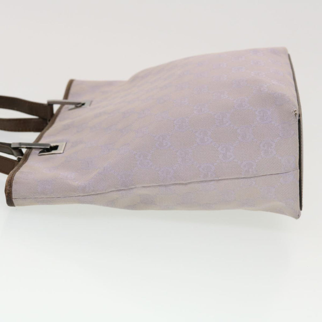 GUCCI GG Canvas Tote Bag Purple Brown 31244 tb674