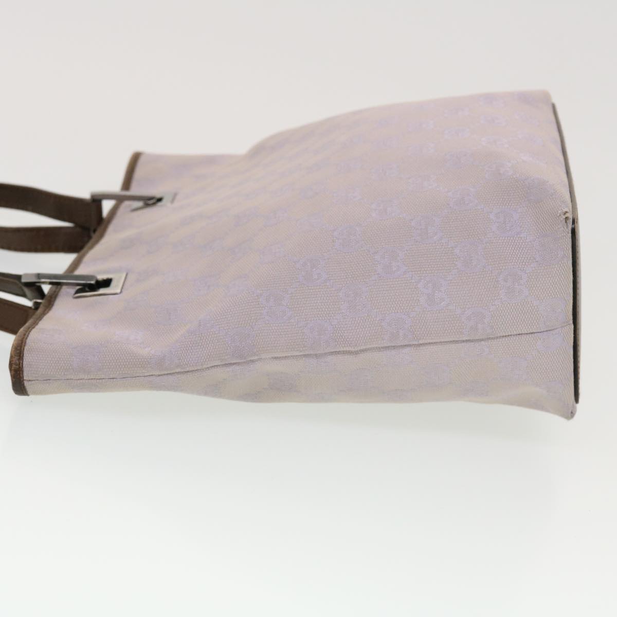 GUCCI GG Canvas Tote Bag Purple Brown 31244 tb674