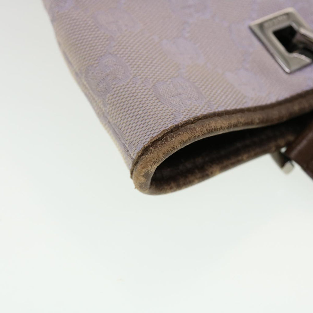 GUCCI GG Canvas Tote Bag Purple Brown 31244 tb674