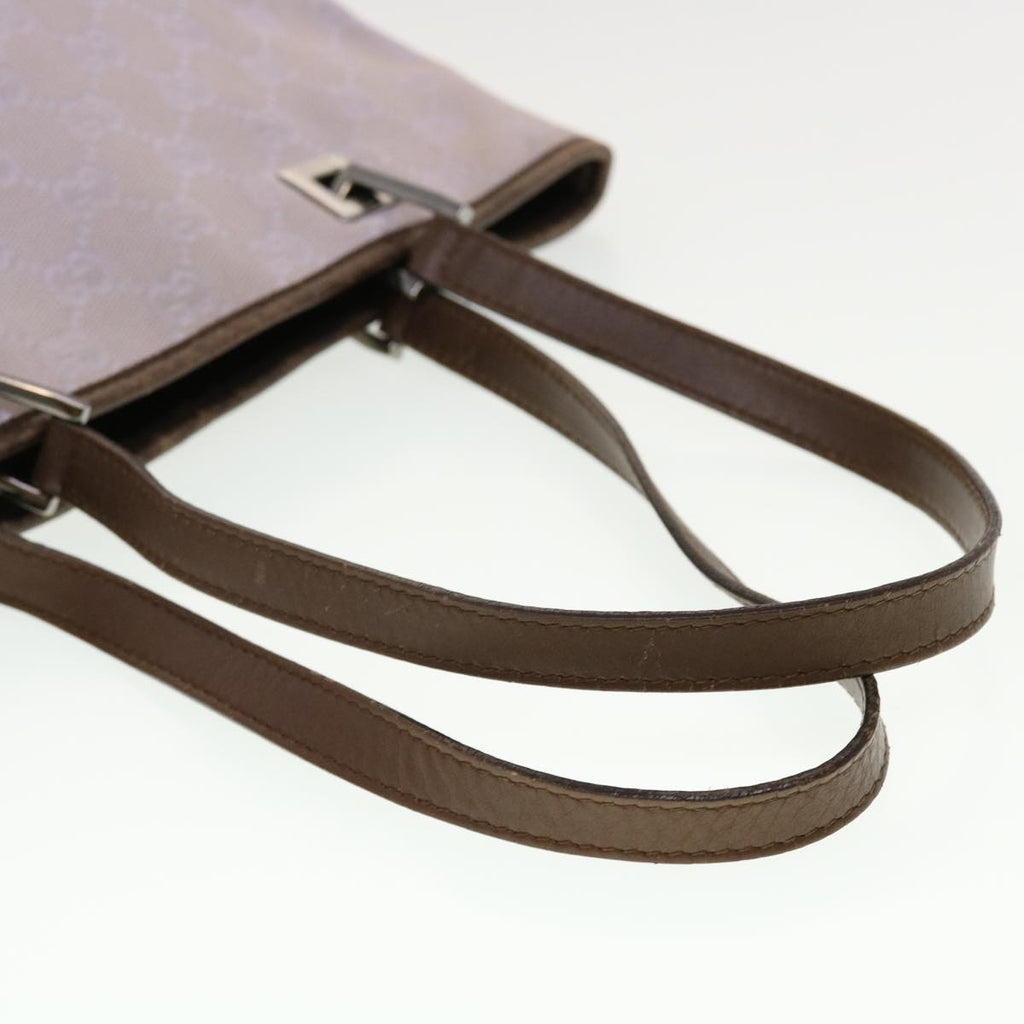 GUCCI GG Canvas Tote Bag Purple Brown 31244 tb674