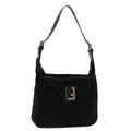 FENDI Shoulder Bag Harako leather Black tb734