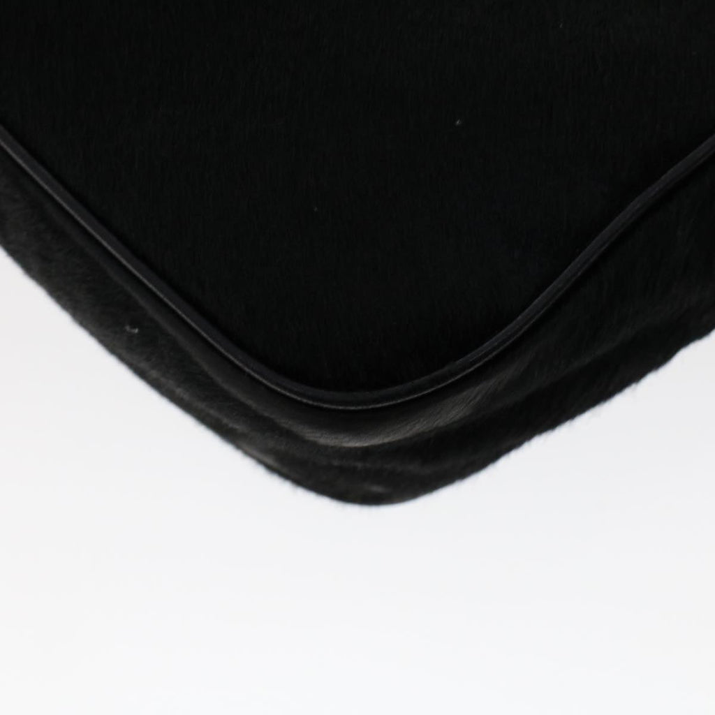 FENDI Shoulder Bag Harako leather Black tb734