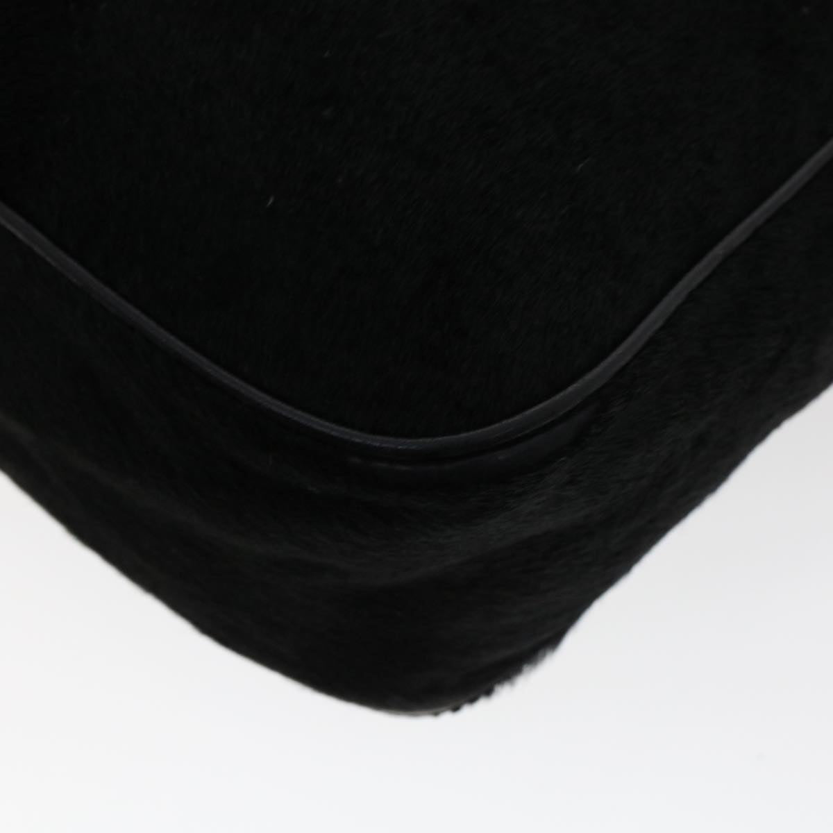 FENDI Shoulder Bag Harako leather Black tb734
