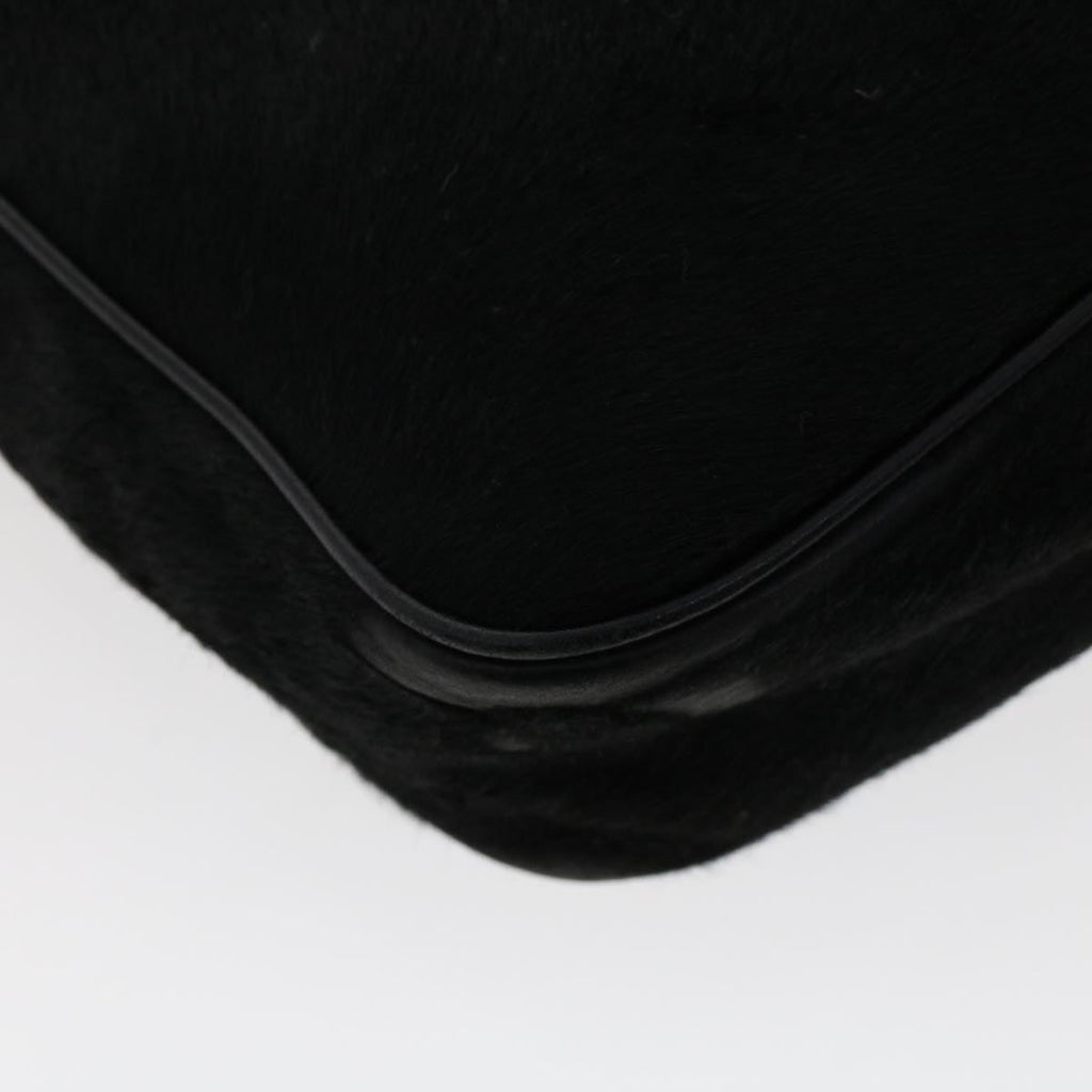 FENDI Shoulder Bag Harako leather Black tb734