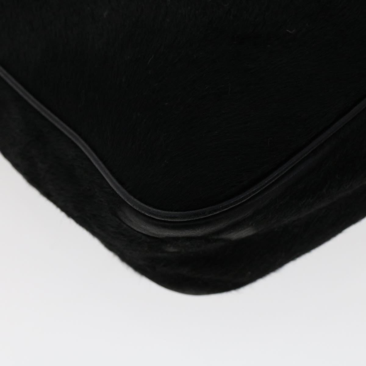 FENDI Shoulder Bag Harako leather Black tb734