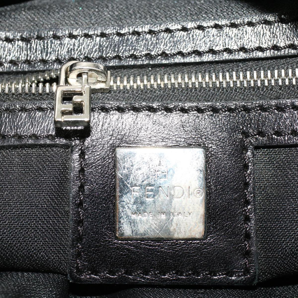 FENDI Shoulder Bag Harako leather Black tb734