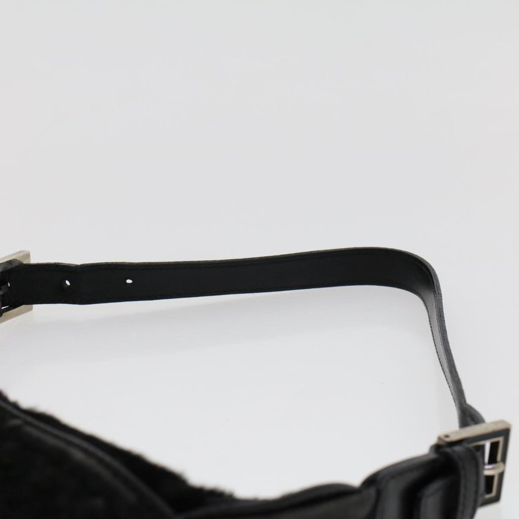 FENDI Shoulder Bag Harako leather Black tb734