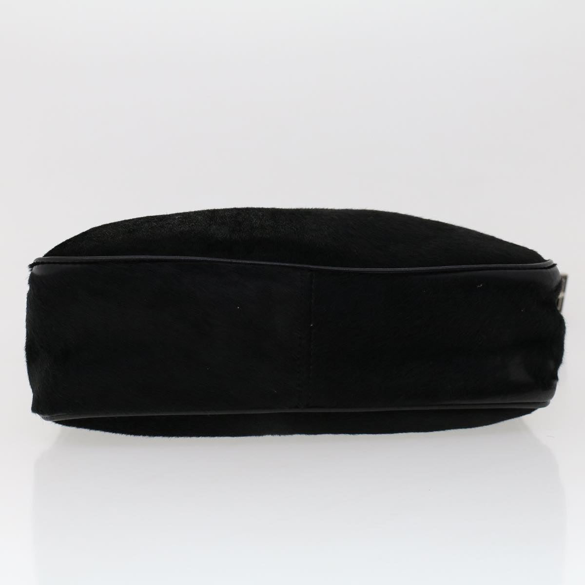 FENDI Shoulder Bag Harako leather Black tb734