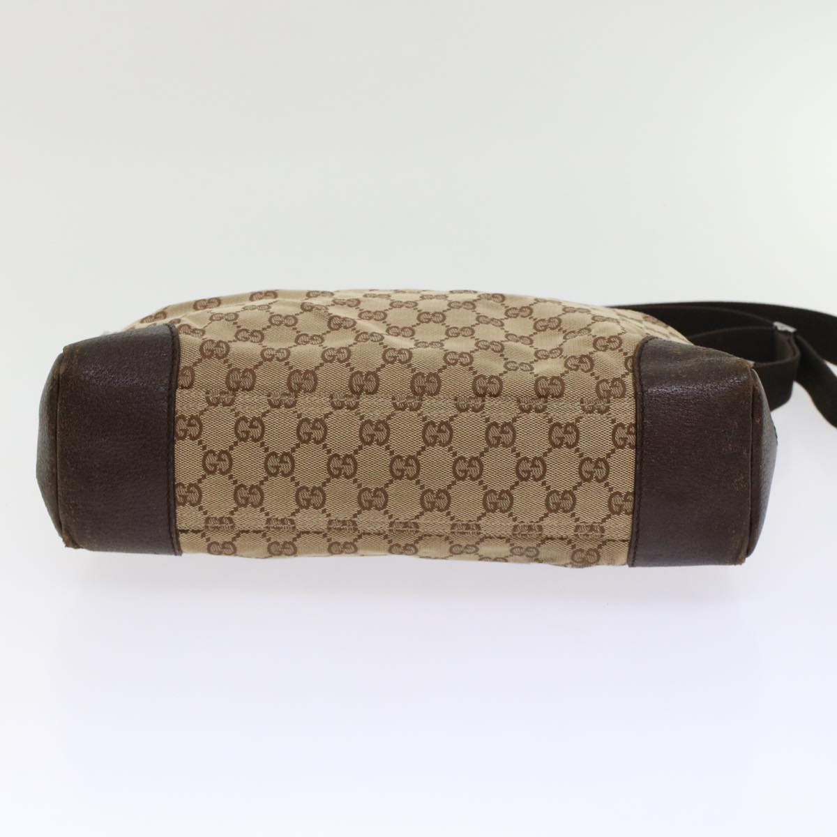 GUCCI GG Canvas Pouch Shoulder Bag 2Set Beige tb790