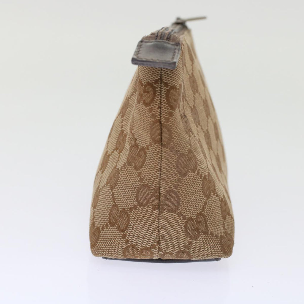 GUCCI GG Canvas Pouch Shoulder Bag 2Set Beige tb790