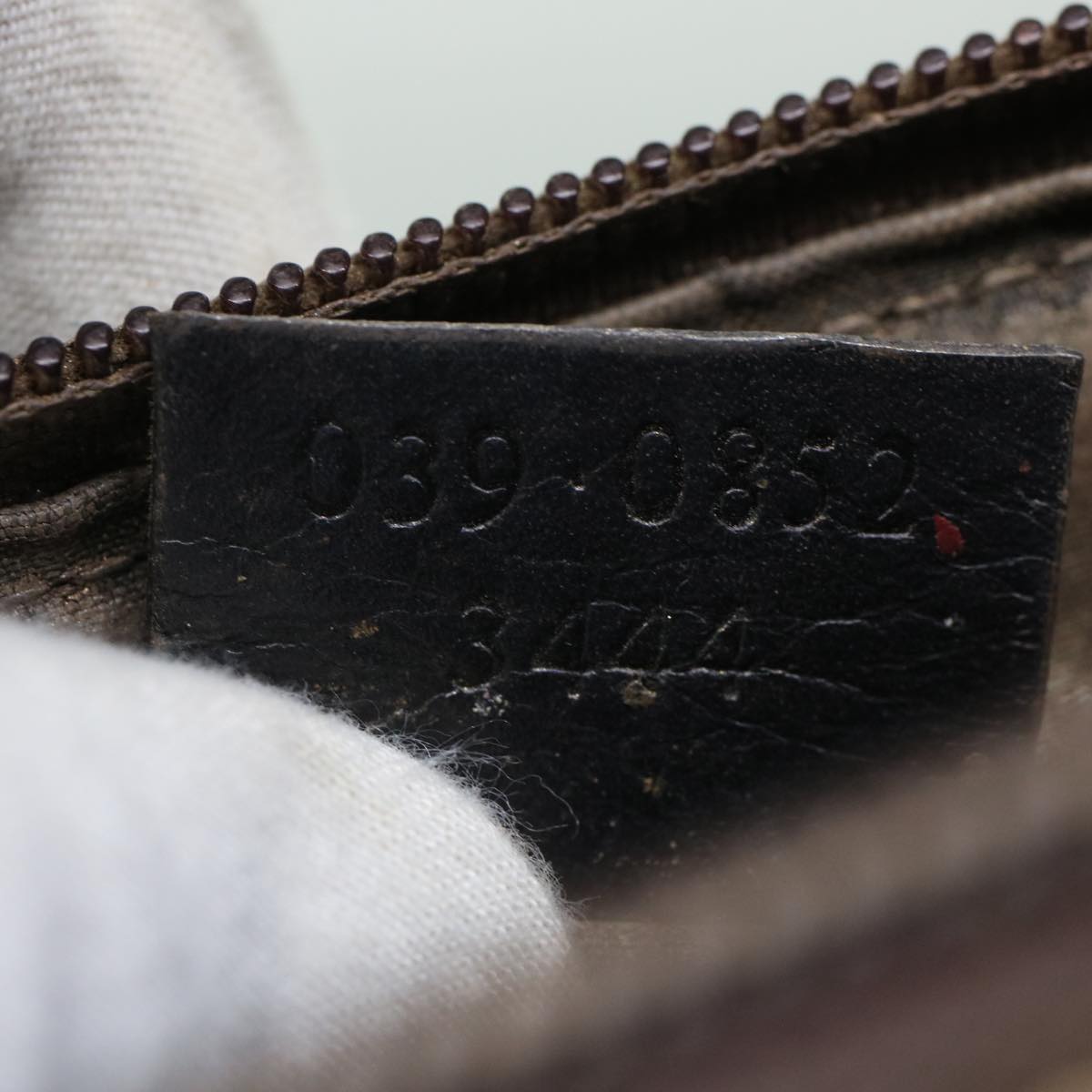 GUCCI GG Canvas Pouch Shoulder Bag 2Set Beige tb790