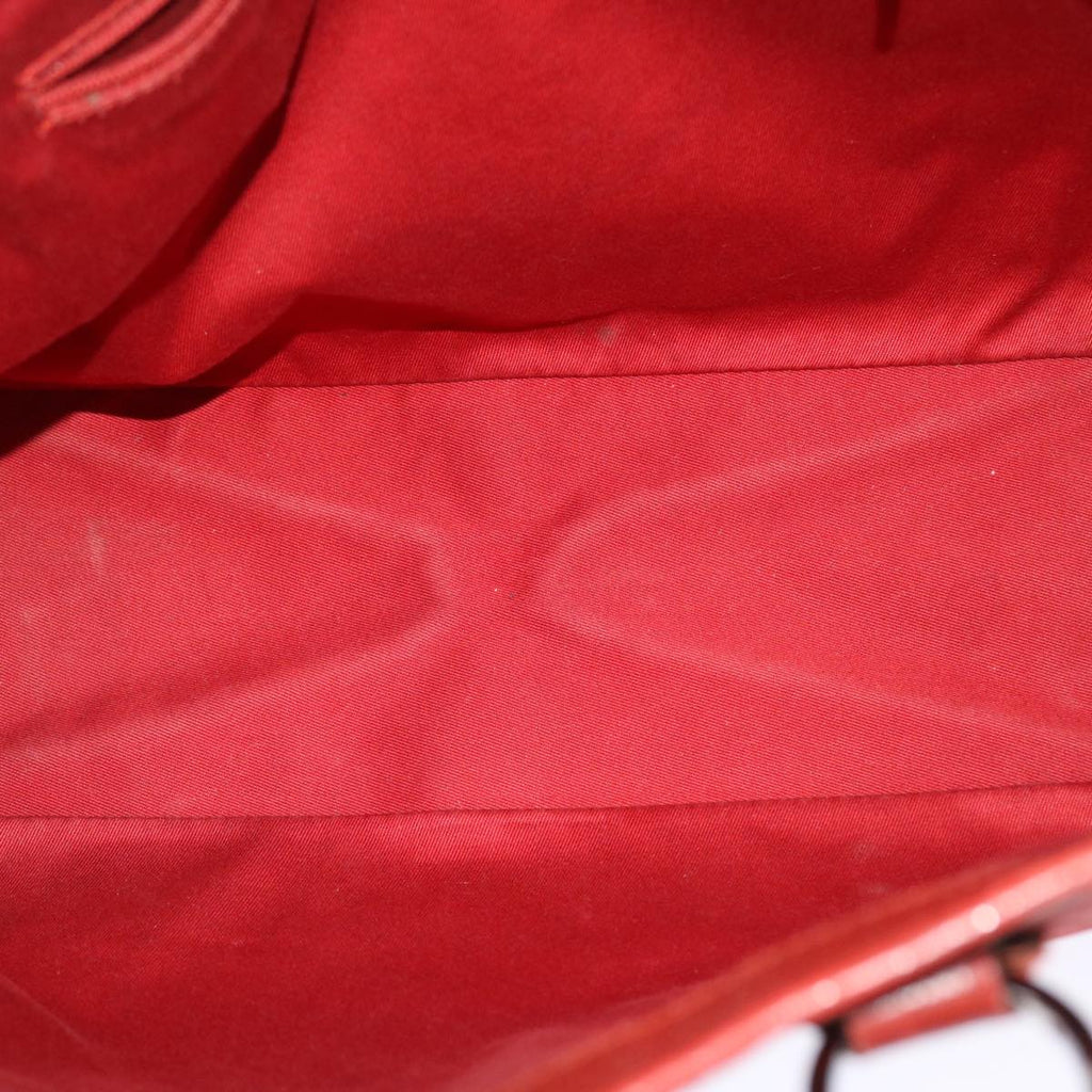 GUCCI GG Canvas Tote Bag Red 113017 tb802