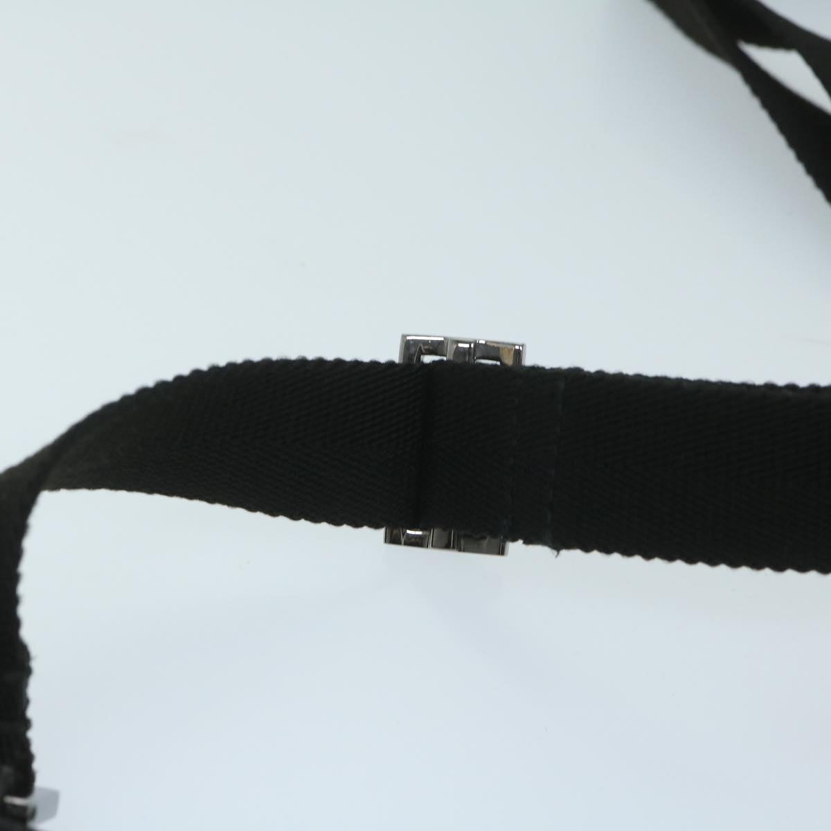 GUCCI GG Canvas Shoulder Bag Black 27639 tb930