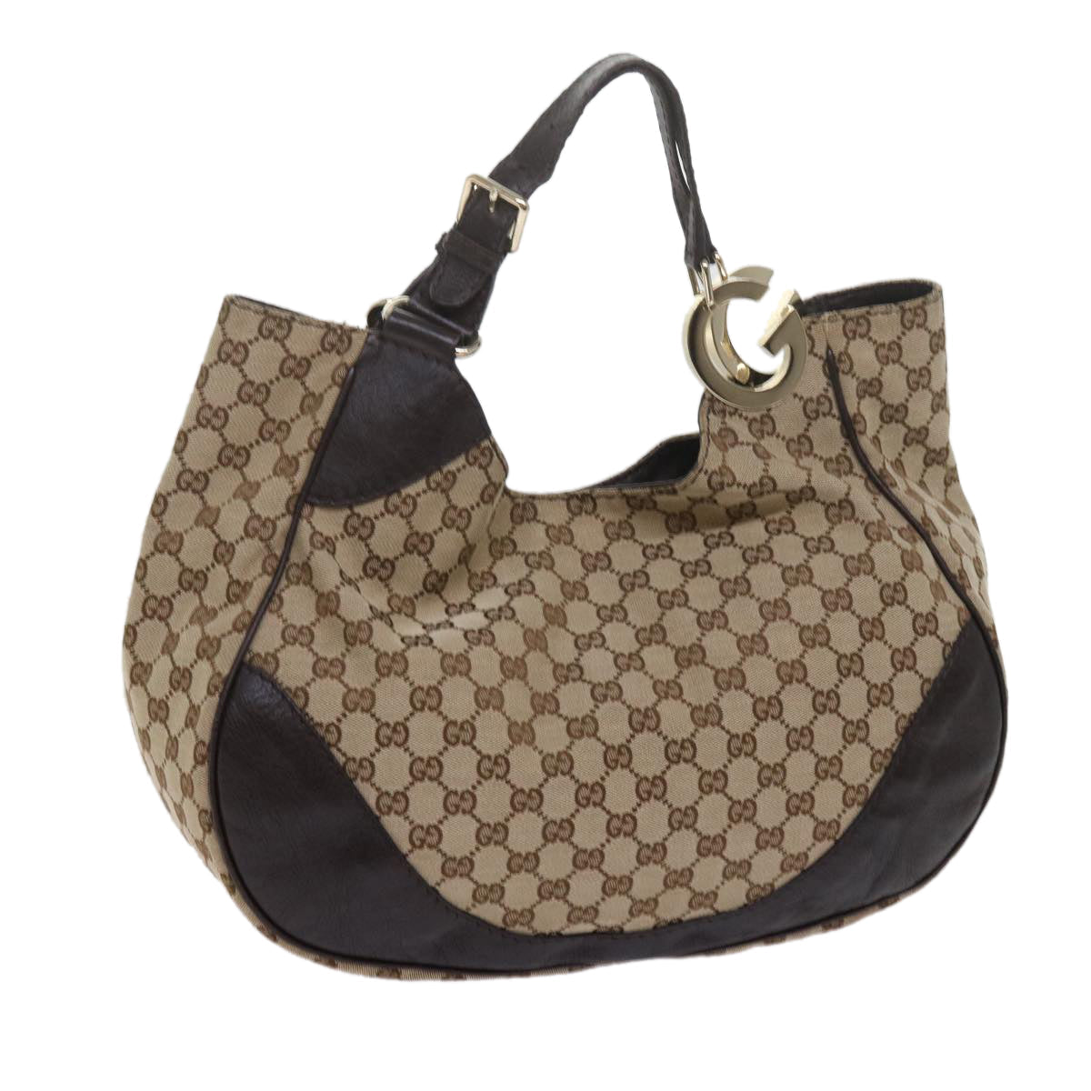 GUCCI GG Canvas Tote Bag Beige 203504 tb972
