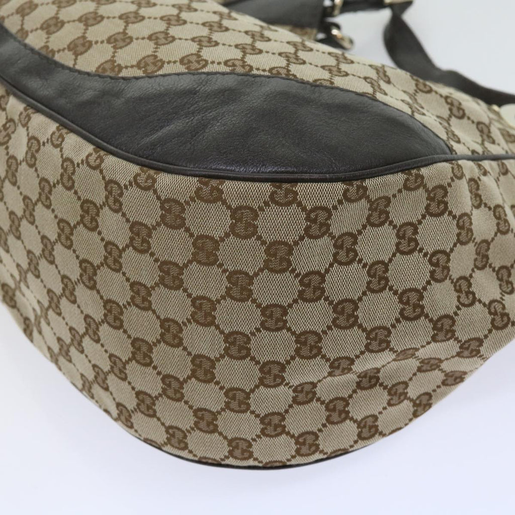 GUCCI GG Canvas Tote Bag Beige 203504 tb972