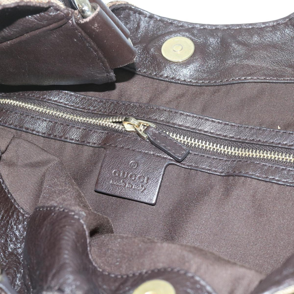GUCCI GG Canvas Tote Bag Beige 203504 tb972