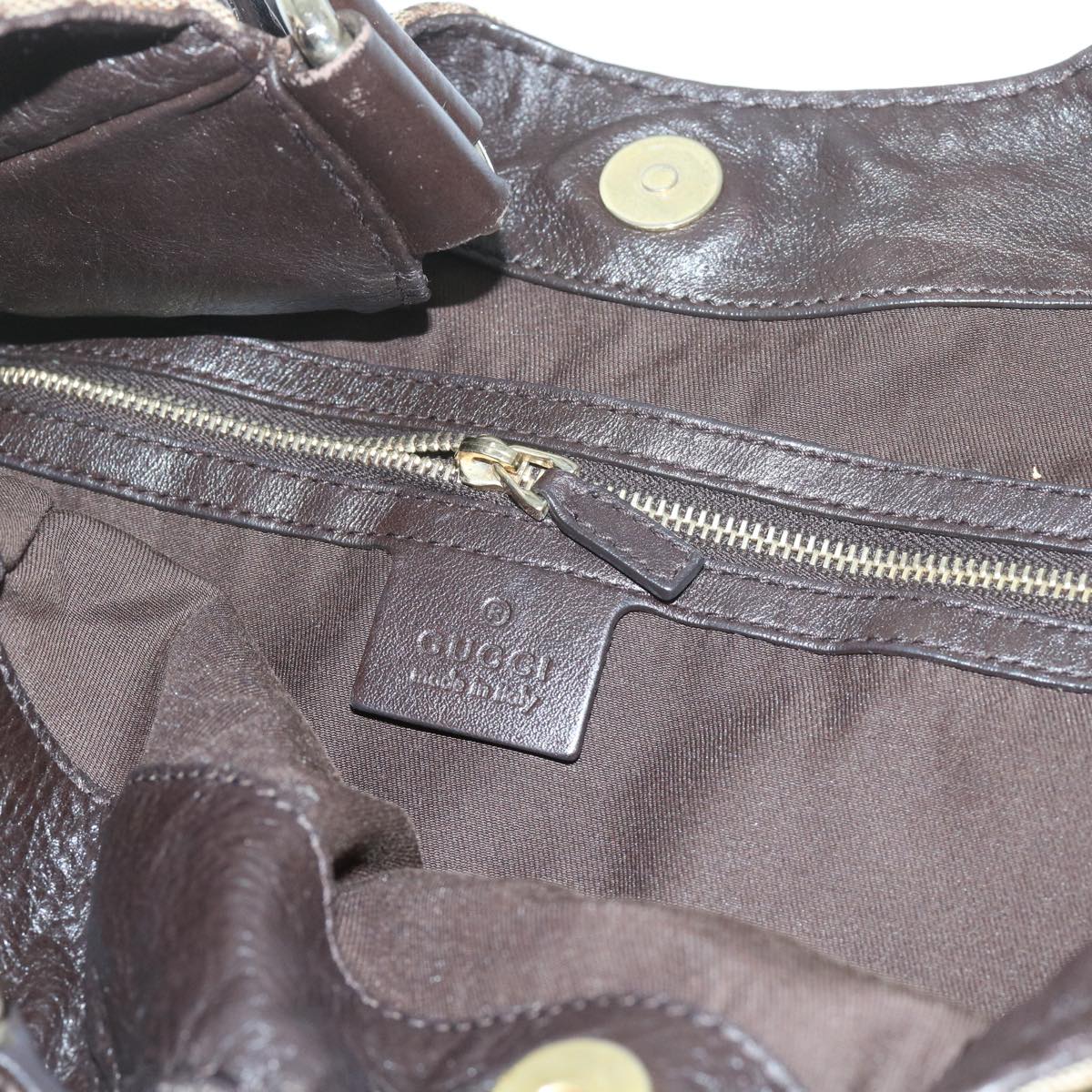 GUCCI GG Canvas Tote Bag Beige 203504 tb972