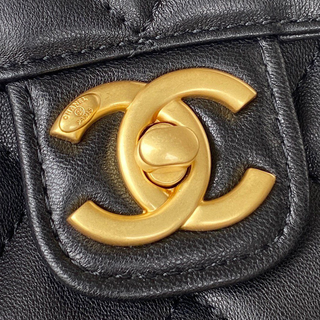 CHLSmall GlamIoor Pack Black For Women Bags 7.6in/19.5cm