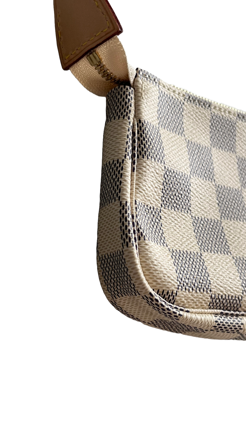 Louis Vuitton Mini Pochette Accessories Damier Azur