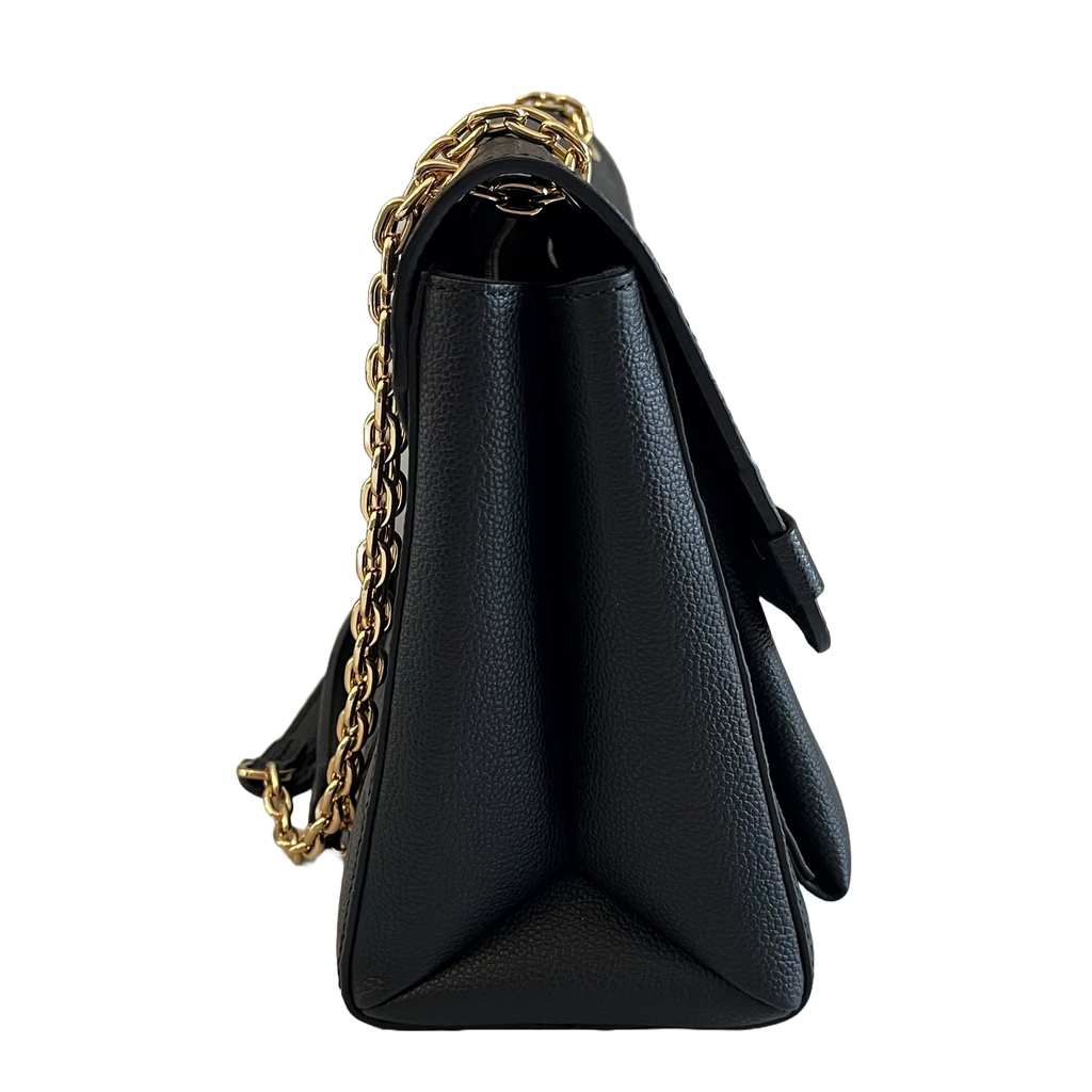 Louis Vuitton Vavin MM, Black Empreinte Leather