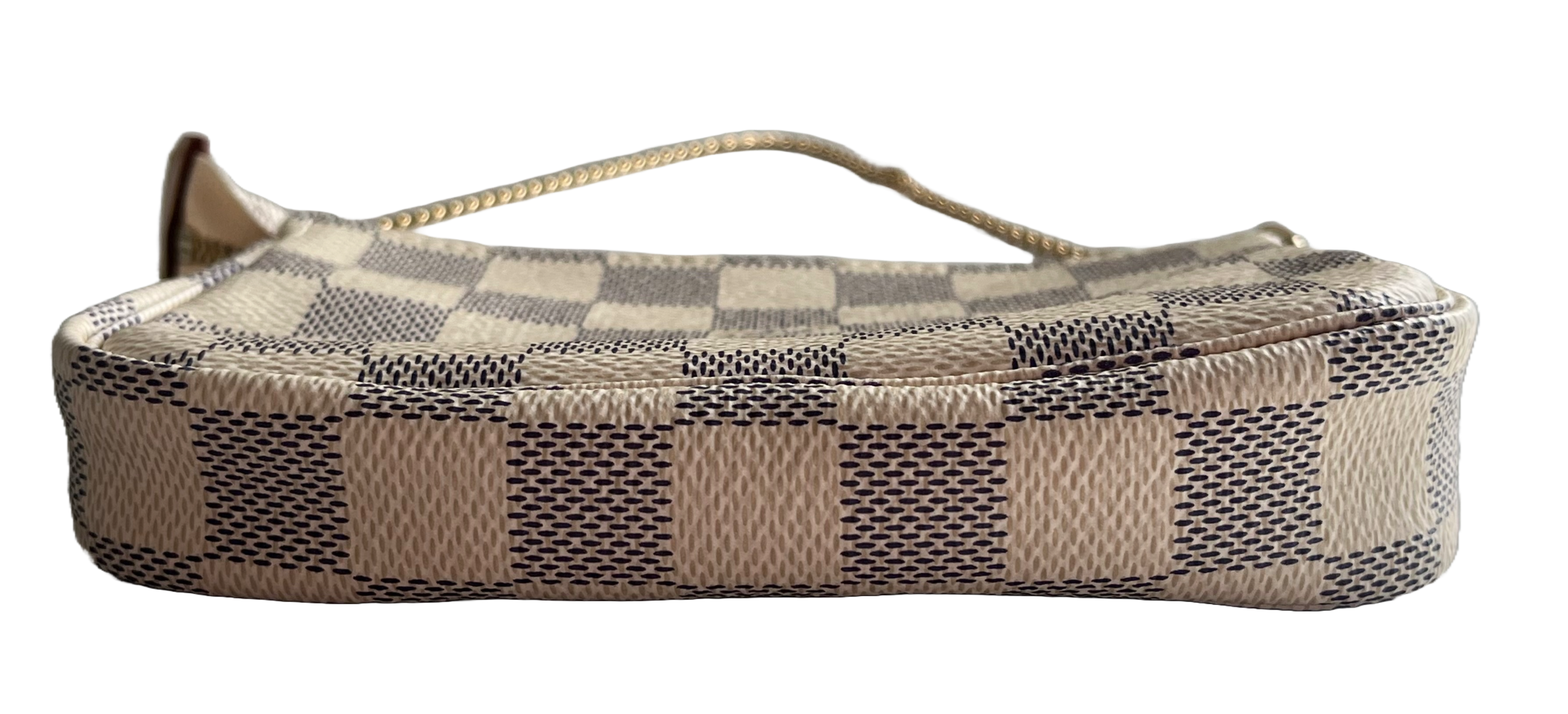 Louis Vuitton Mini Pochette Accessories Damier Azur