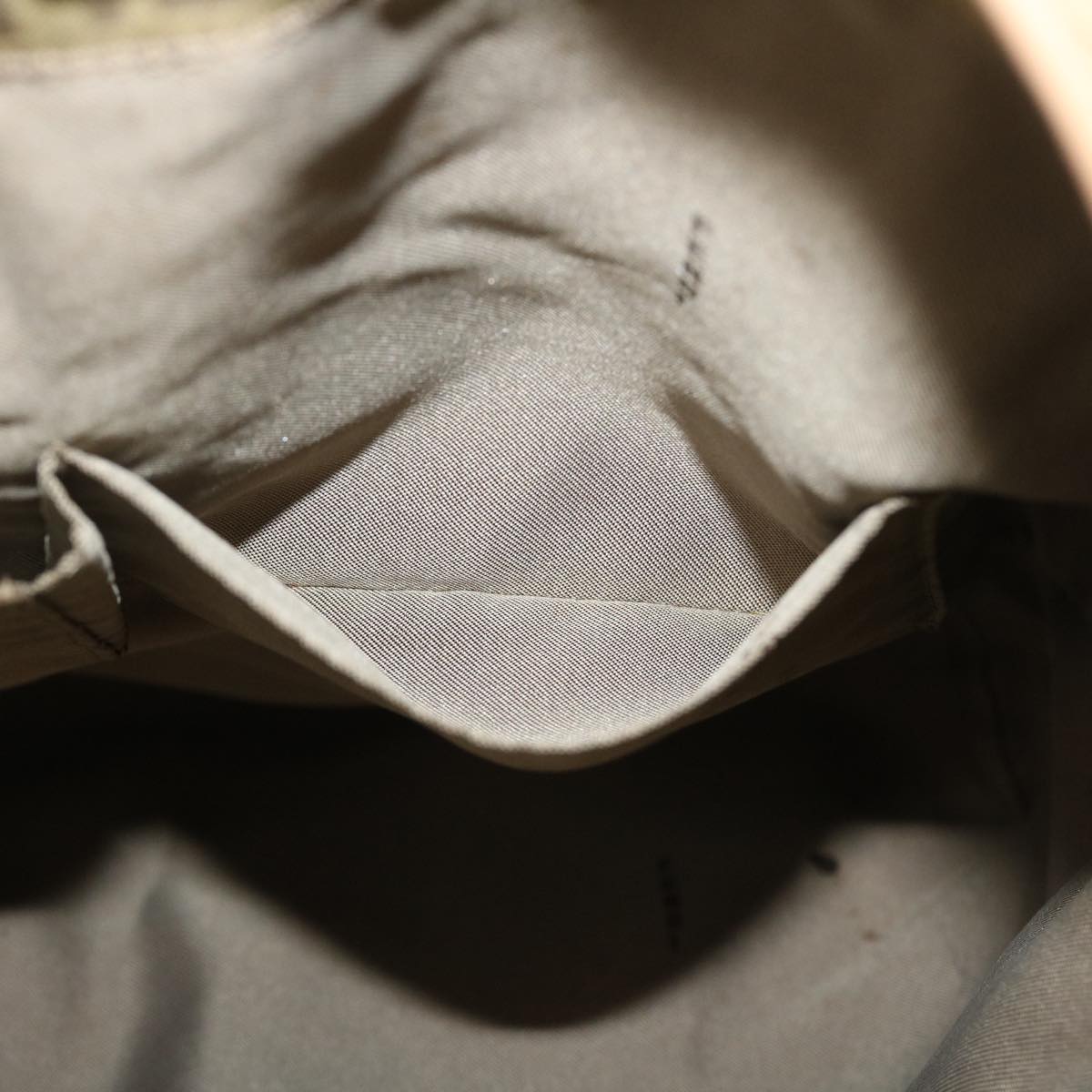 FENDI Zucchino Canvas Tote Bag Beige th2554