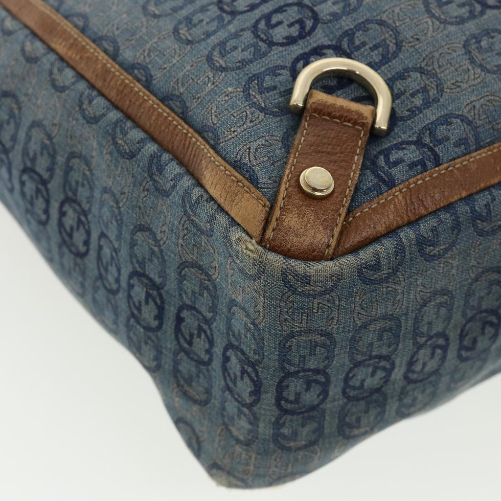 GUCCI Interlocking Tote Bag Blue th2955