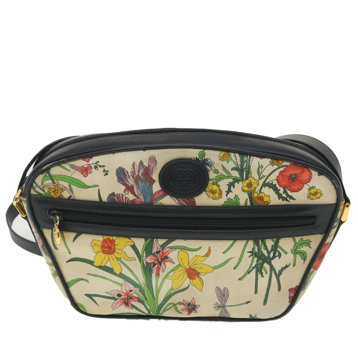 GUCCI Shoulder Bag Canvas Multicolor th3402