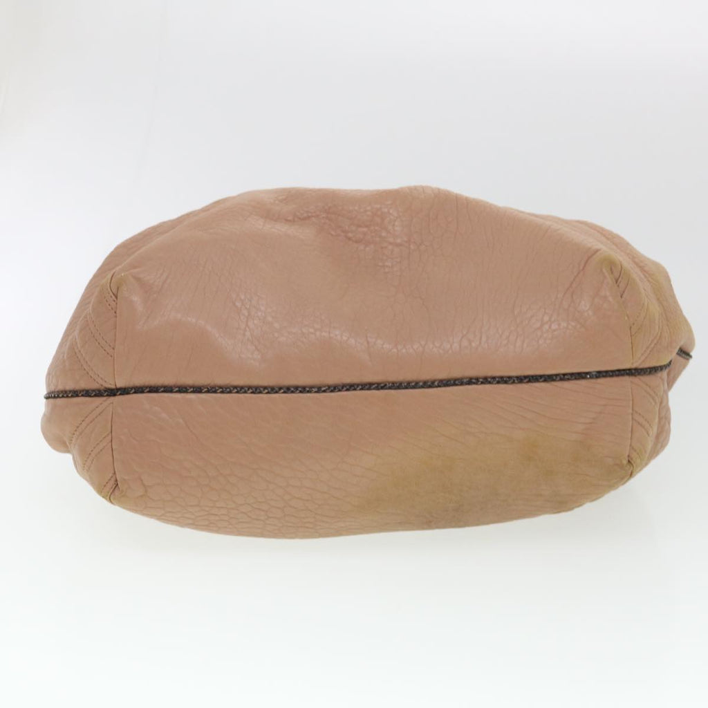 FENDI Spy bag Hand Bag Leather Beige 2415-8BR511-RO1-088 th3457