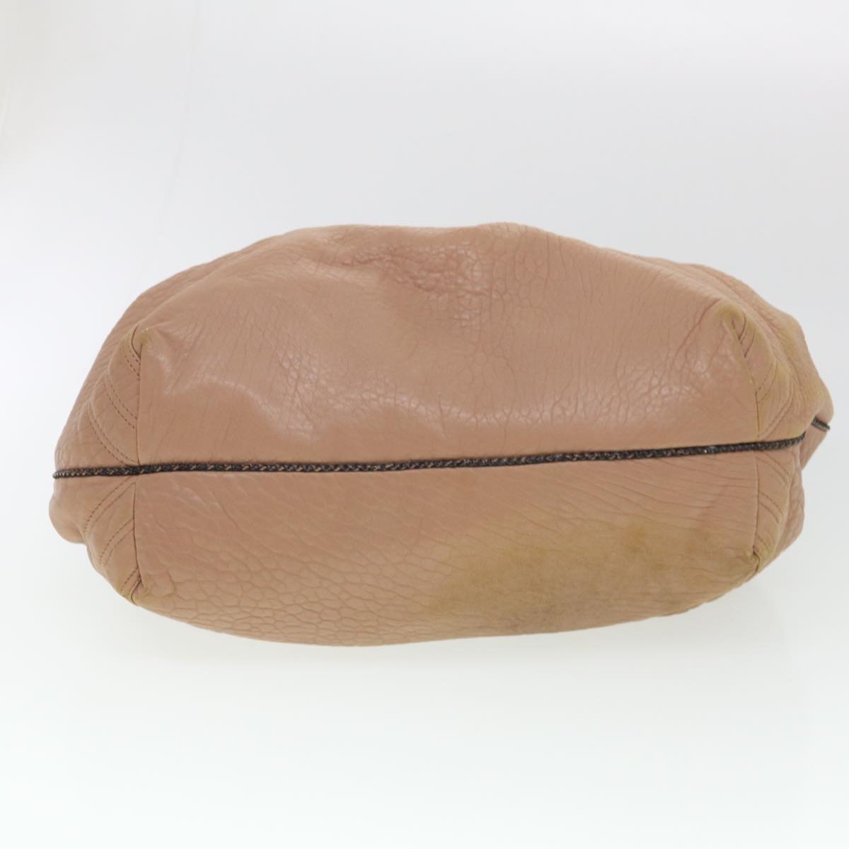 FENDI Spy bag Hand Bag Leather Beige 2415-8BR511-RO1-088 th3457