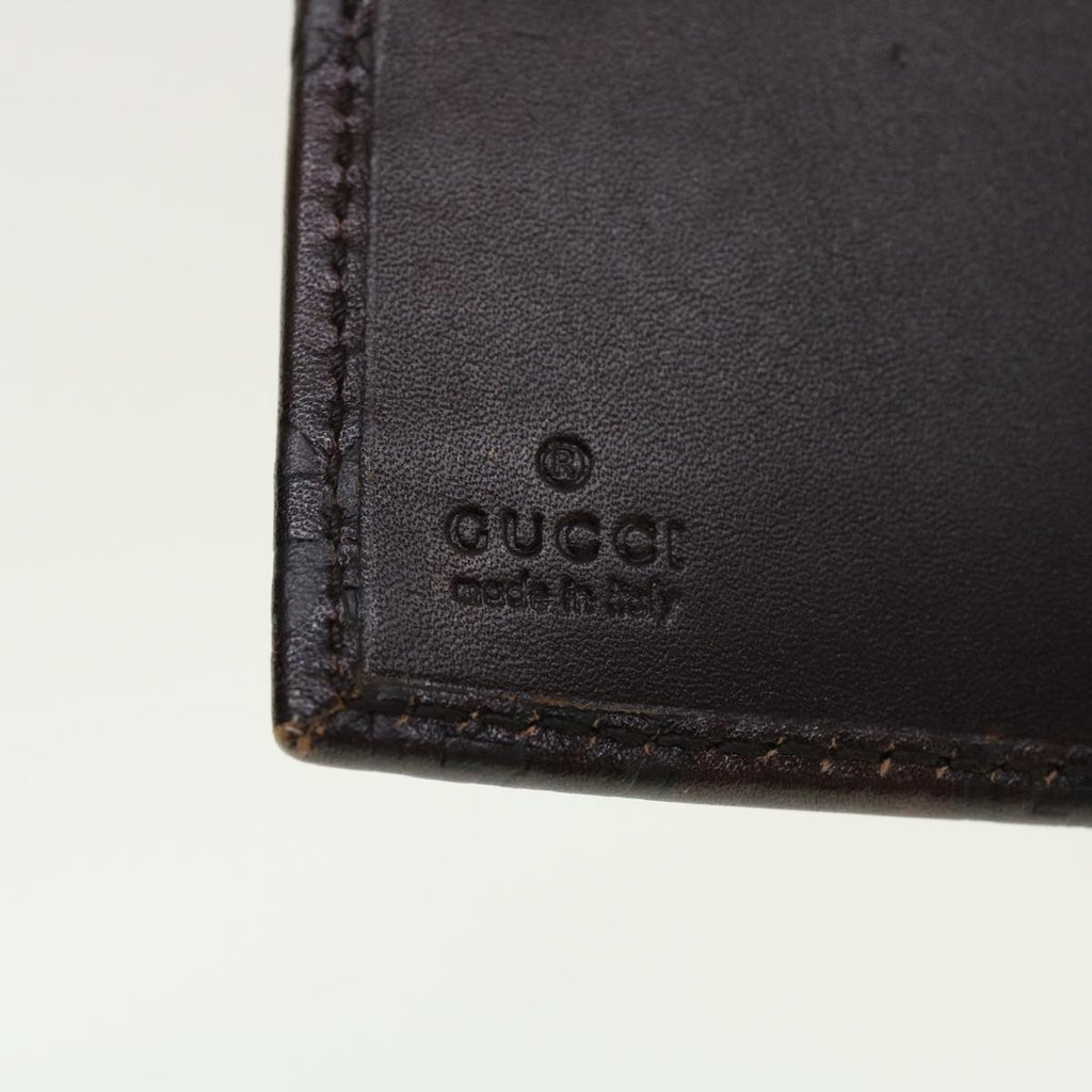 GUCCI GG Canvas Guccissima Agenda MM Day Planner Cover Brown 115241 th3649
