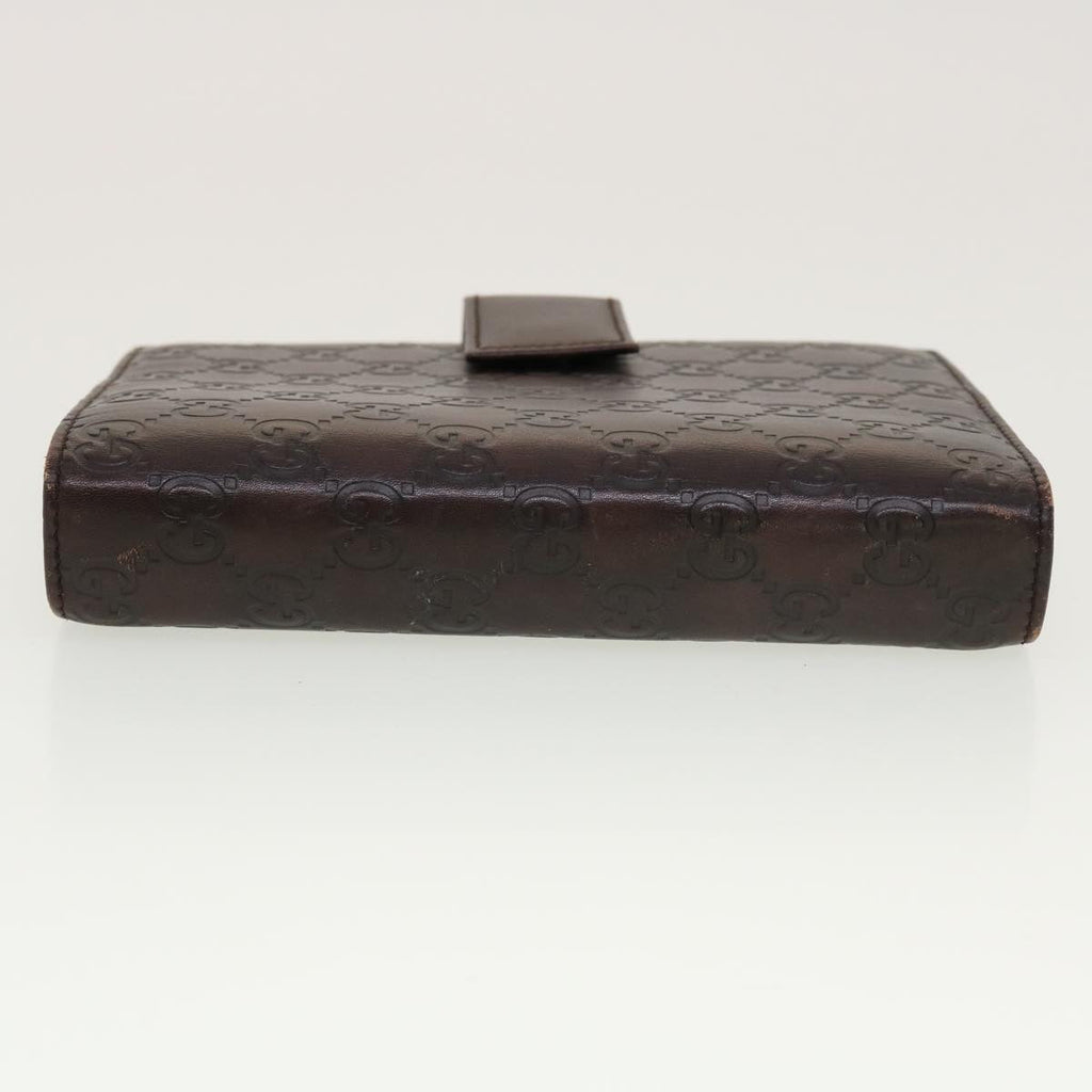 GUCCI GG Canvas Guccissima Agenda MM Day Planner Cover Brown 115241 th3649