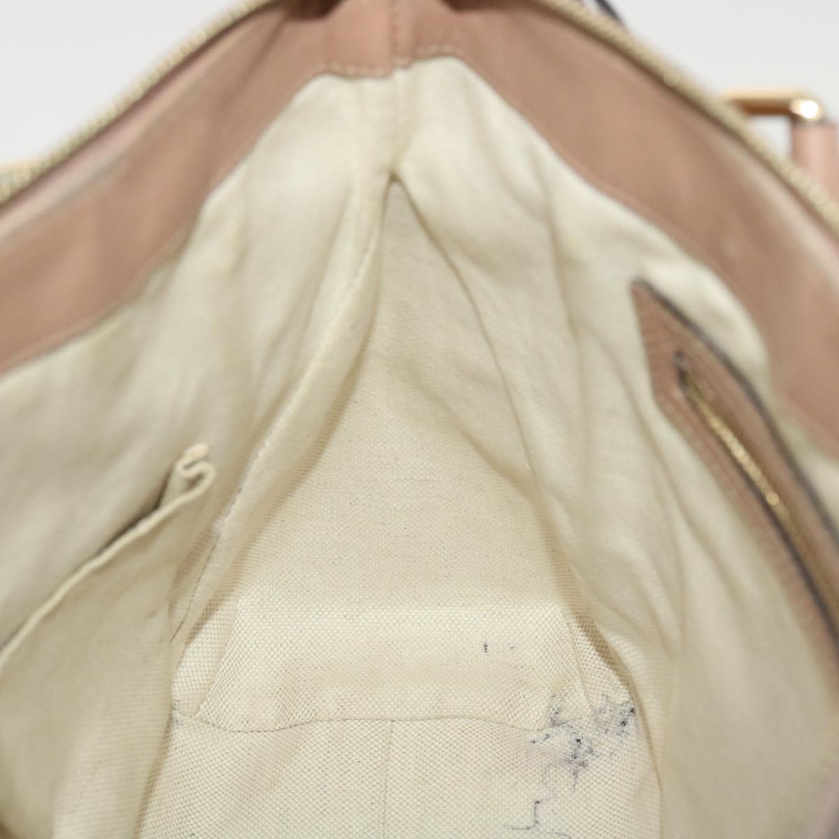 GUCCI GG Canvas Guccissima Hand Bag 2way Shoulder Bag Beige 269894 th3730