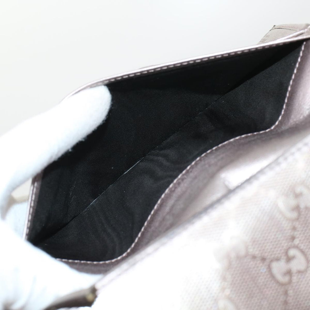 GUCCI GG Canvas Chain Wallet Brown 224262 th3850