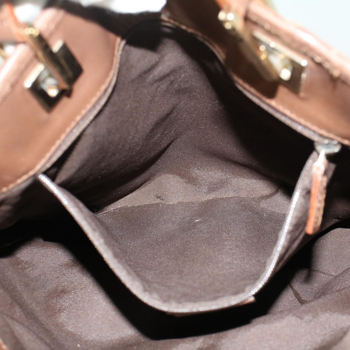 GUCCI GG Canvas Tote Bag Pink Brown th3908